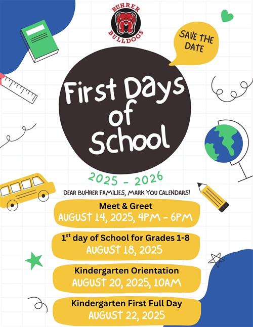 Back to school dates